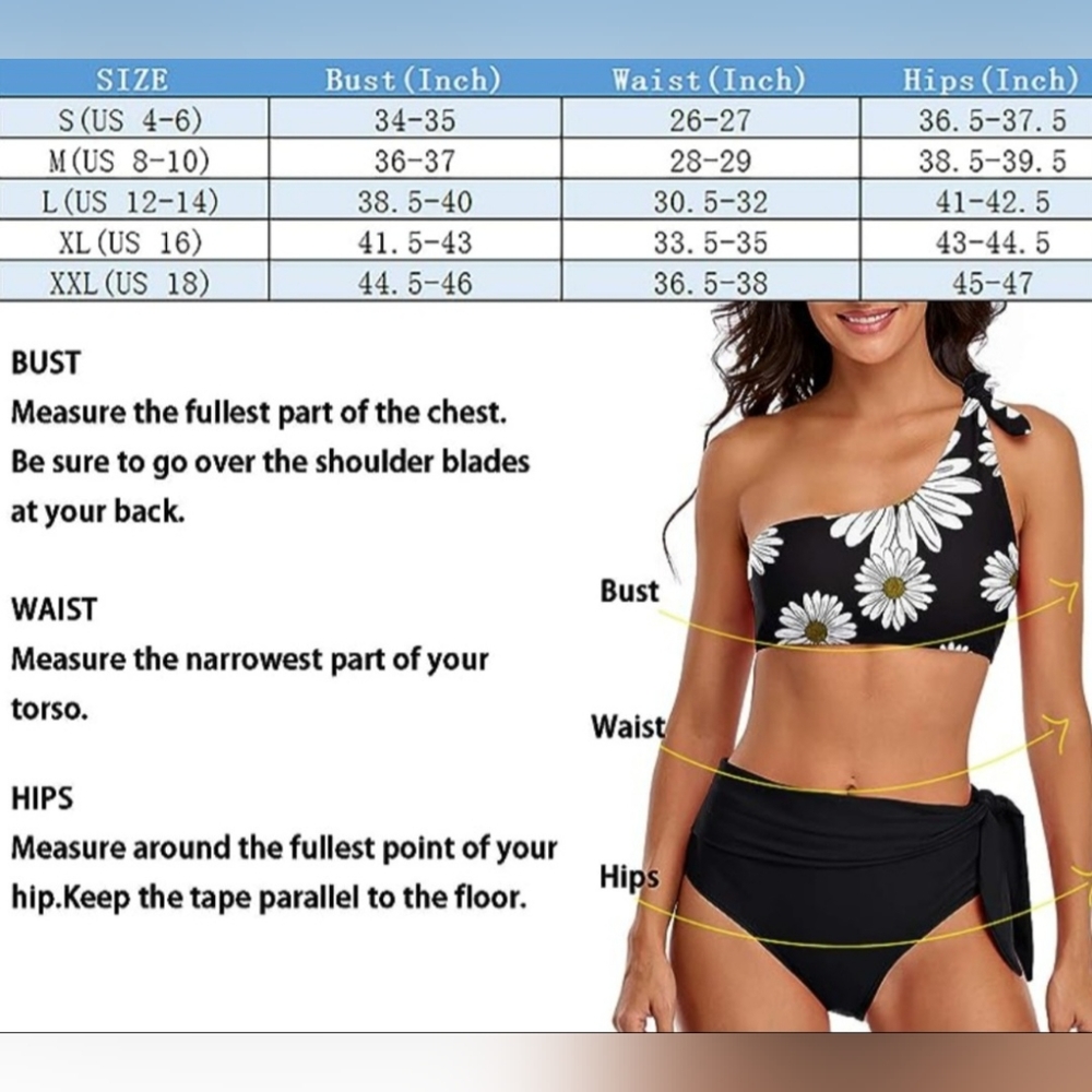 2 piece Swimsuit XL - Picture 4 of 9